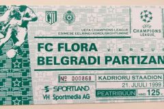 Liga Šampiona 1999/00 | 21.07.1999. | Flora - Partizan 1:4