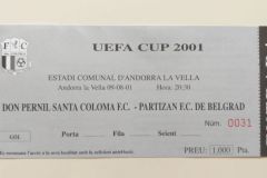 Kup UEFA 2001/02 | 09.08.2001. | Santa Koloma - Partizan 0:1