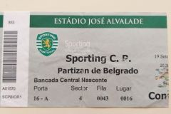 Kup UEFA | 19.09.2002. | Sporting Lisabon - Partizan 1:3