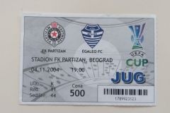 Liga Evrope | 04.11.2004. | Partizan - Egaleo 4:0