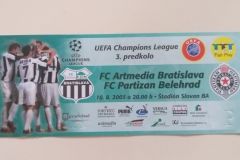 Liga šampiona | 10.08.2005. | Artmedia - Partizan 0:0