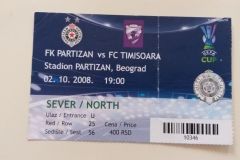 Liga Evrope | 02.10.2008. | Partizan - Temišvar 1:0