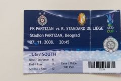 Liga Evrope | 27.11.2008. | Partizan - Standard 0:1