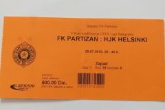 Liga šampiona | 28.07.2010. | Partizan - Helsinki 3:0