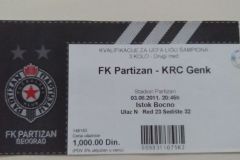 Liga šampiona | 03.08.2011. | Partizan - Genk 1:1