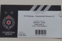 Liga Evrope | 25.08.2011. | Partizan - Šamrok Rovers 1:2