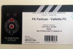 Liga šampiona | 24.07.2012. | Partizan - Valeta 3:1