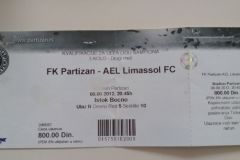 Liga šampiona | 08.08.2012. | Partizan - AEL 1:0